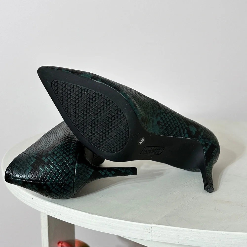 Alfani snake print heels